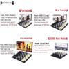 UB Magnetic Chess Set - Folding Chessboard for Beginners (Large & Medium Sizes)
