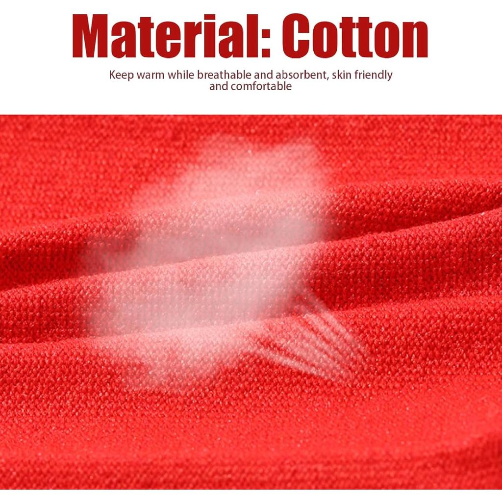 Self Heating Socks 6 Pairs Unisex Cotton Thermal Washable Wormwood Heated Socks Free Size for Winter Autumn