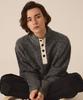 CUTZ Boucle Button Half-Neck Knit - 2 Colors