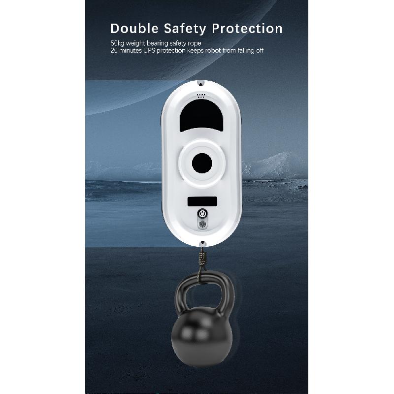 Fully Automatic Intelligent Window Cleaning Robot, Clean Robot, Electric Remote Control Glass Cleaning Robot