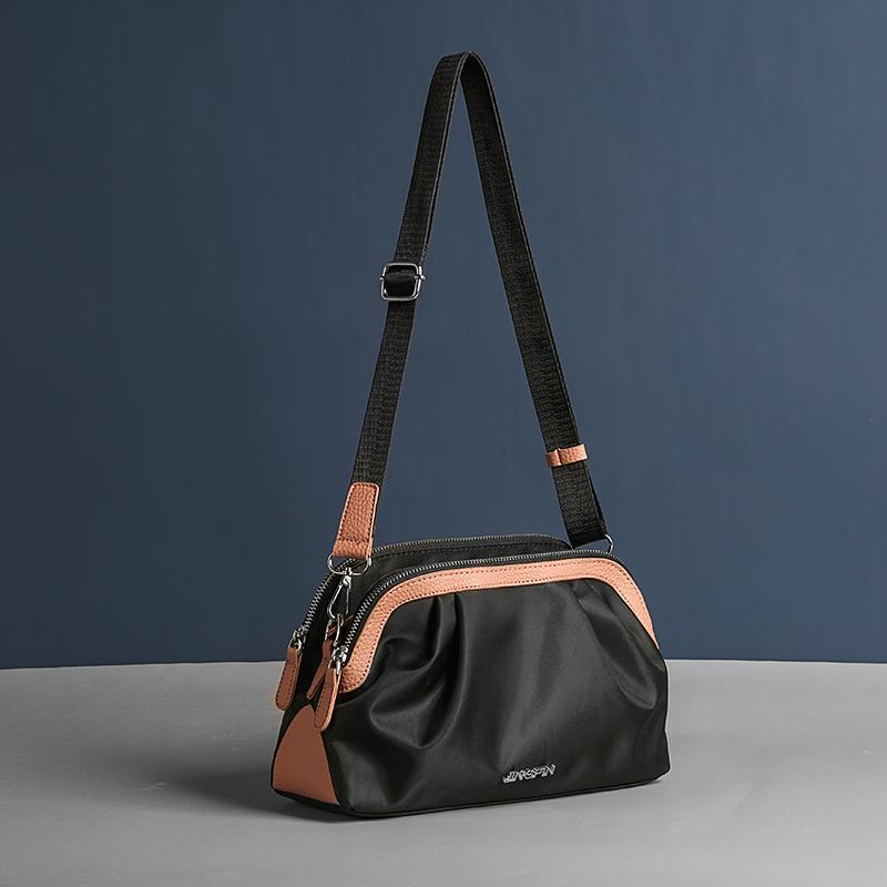 

Женские сумки через плечо, нейлоновая ткань, женские сумки на плечо, основная повседневная однотонная сумка-тоут для женщин, сумки bolso mujer