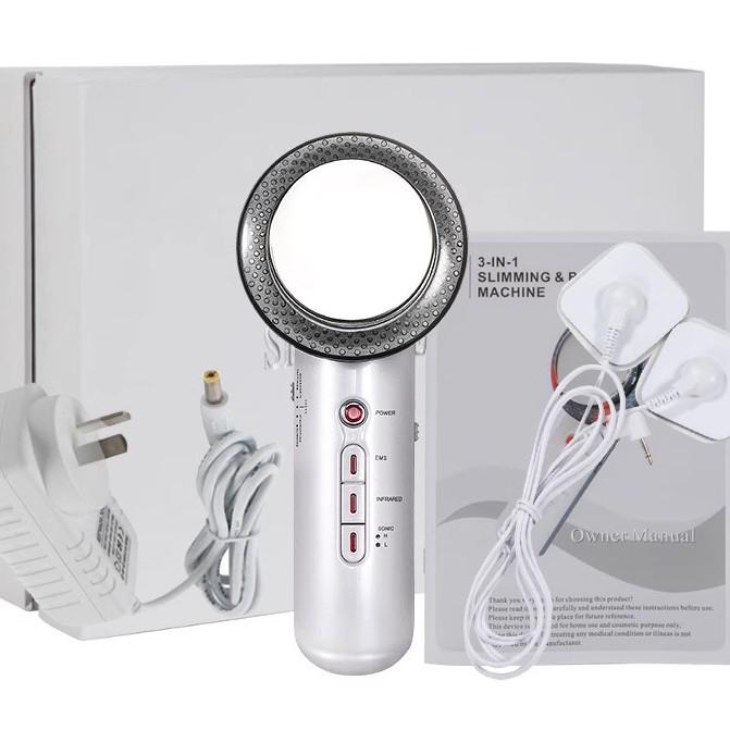 

Ultrasonic EMS Slimming & Skin Rejuvenation Device – Three-in-One Weight Loss, Fat Blasting, and Body Contouring Tool EU Standard
