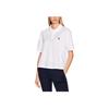 Polo Ralph Lauren SS23 Solid Color Small Pony Embroidered Short Sleeve Polo Shirt Women Tops White 211863280002