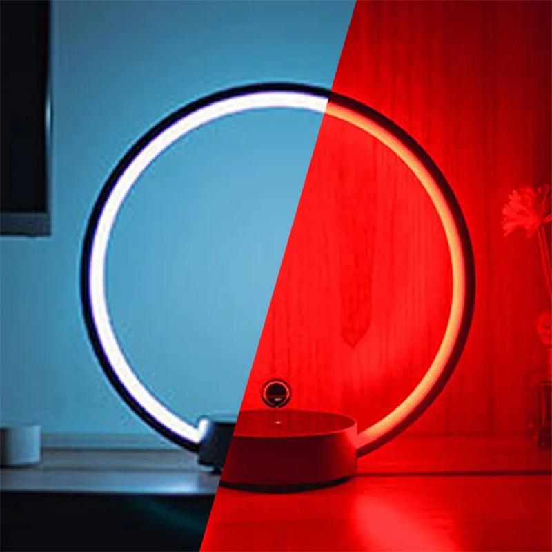 Magnetic Levitating Ring Circle Color Gradient Atmosphere Light for Office Bedroom Home Decoration Creative Birthday Gift