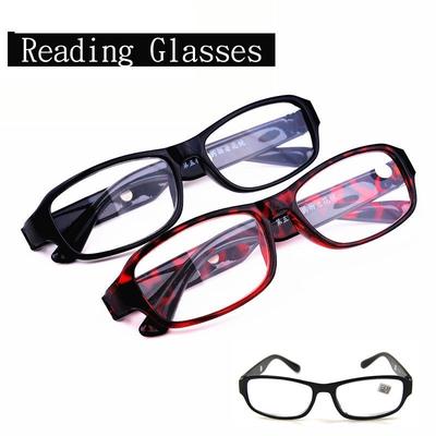 Gafas de vista con imán de viaje, gafas de lectura vintage de resina con resistencia a explosiones para ancianos