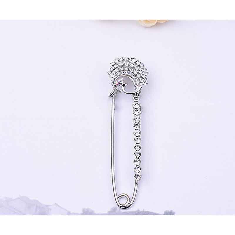 Fashion Women Crystal Rhinestone Pins  Brooches Butterfly Corsage Jewelry