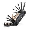 16 In 1 Multifunctional Hex Wrench Tool Set Portable Screwdriver Repair Kit for Motorcycle BicycleBikeFurniture Home Maintenance