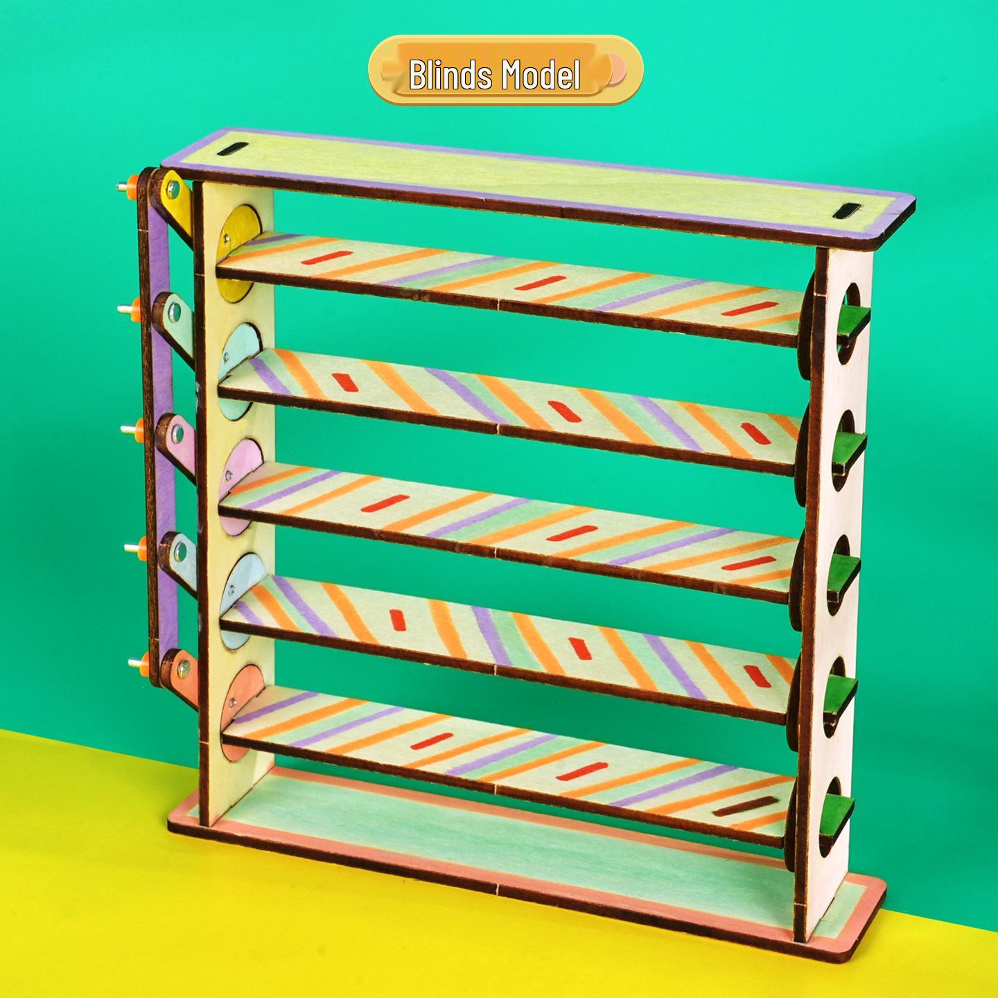 Venetian Blind DIY Physics Kit for Primary Students - STEAM Science Experiment