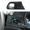 Kohlefaser Innenmotor Start Stopp Schalter Zierrahmen für Chevrolet Camaro 17+