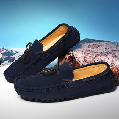 Mens Shoes Suede Leather Men Casual Shoes Luxury Brand Men'S Loafers Moccasins Breathable Slip On Tassel Male Flat Driving Shoes