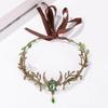 Fantasy Jewelry Elf Tiara Forest Theme Fantasy Headpiece Fairy Headband  Outdoor Photo Shoots