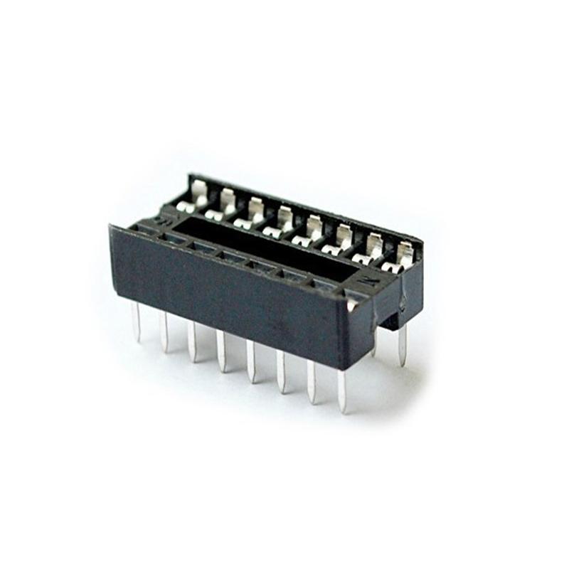 11Pcs DIP IC Chip Sockets Adapter Connector Solder Type Socket 6Pin 8Pin 11Pin 16Pin 18Pin 11Pin 18Pin 11Pin 11Pin Narrow Wide