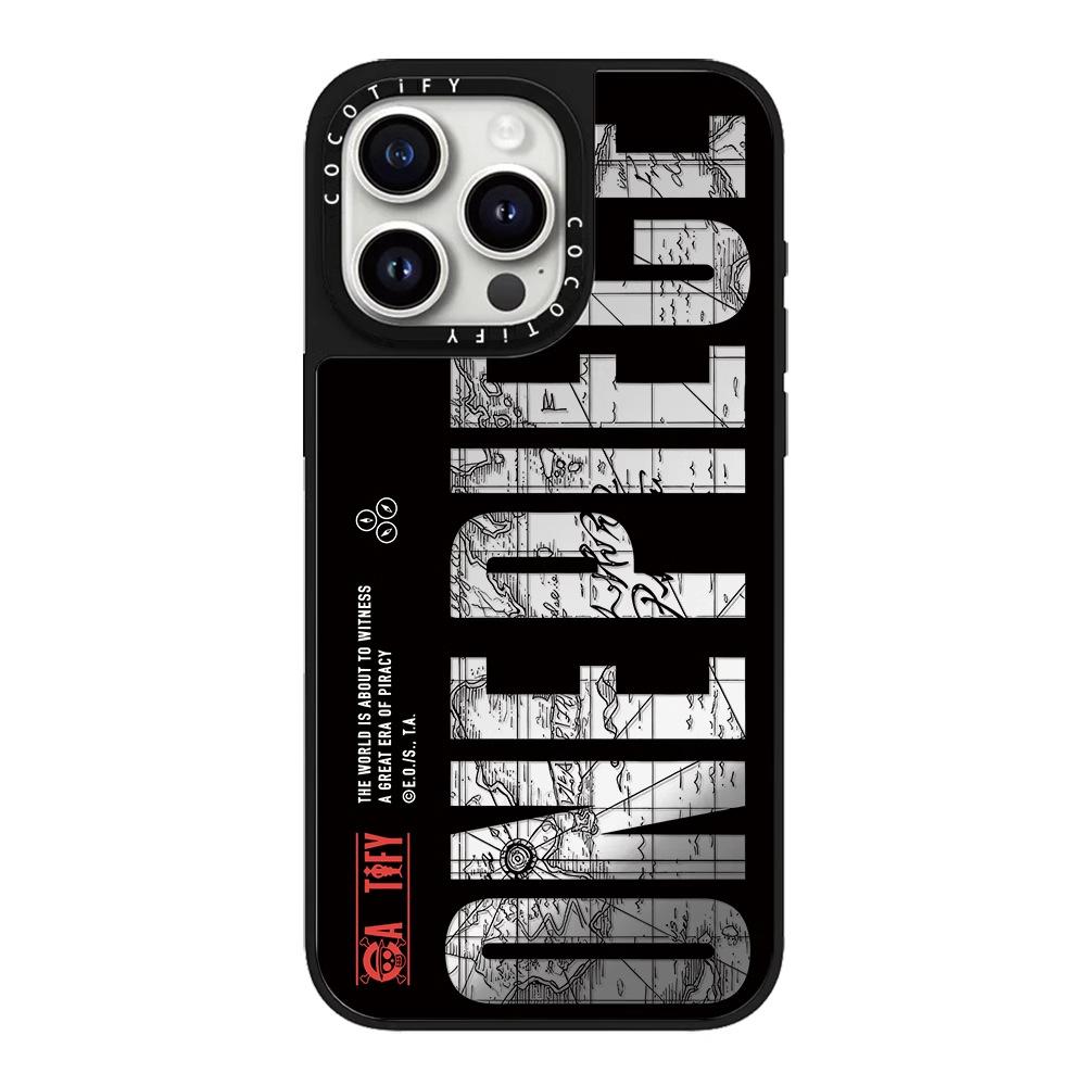 Luffy for Apple 16Pro Mirror for IPhone15ProMax Phone Case 14Plus Cartoon Cute 13 Proof