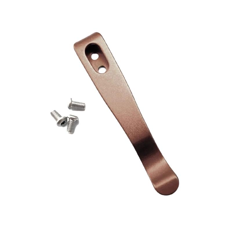 Lightweight Stainless Steel Pocket Clip Tool Retentions System Secures Belt Clamp Attachment Rustproof Accessories