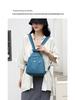 Women's Luxury Oxford Cloth Crossbody Backpack: Large Capacity, Trendy Design.