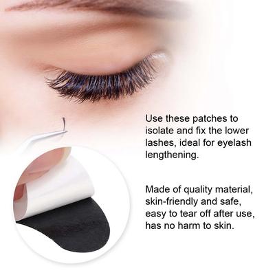 50pcs False Eyelash Grafting Isolation Pad Eyelash Extension Patch Cosmetic Tool