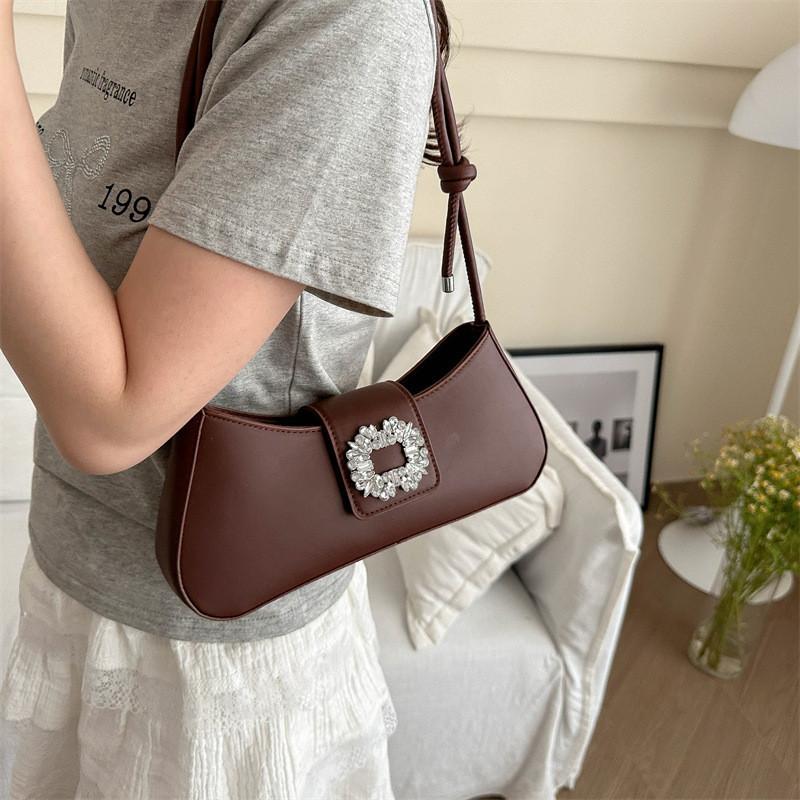 Stylish Casual Women's Shoulder Bag Chic And Minimalist Baguette Bag For Summer 2024