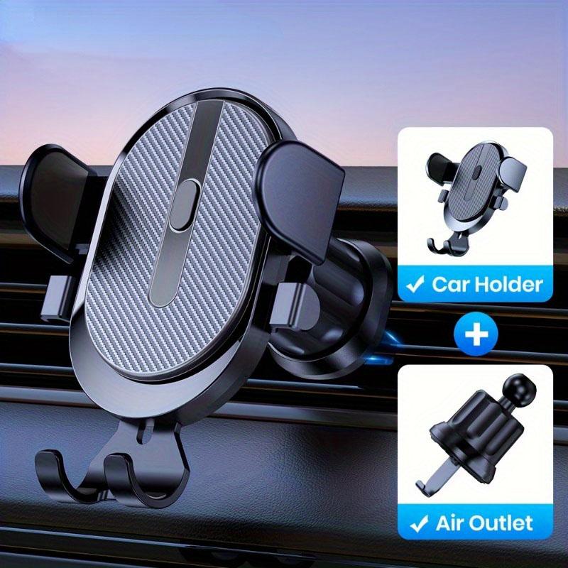 Car Phone Holder Mount Universal Phone Holder With Hook Clip For Car Air Vent Compatible Support for Mobile Interior Parts