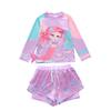 Childrens Onepiece Swimsuit With Polyester Fabric For Water Sports And Swimming Fun