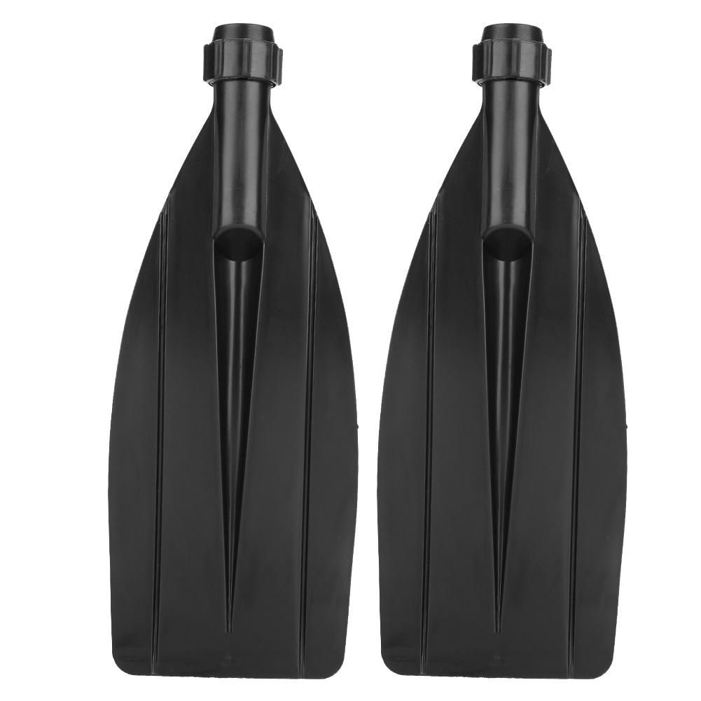 

1 пара прочных лопастей весла для каяка и каноэ, сменные аксессуары черного цвета