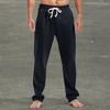 Men's Fashion Printed Straight Casual Jogging Pants With Pockets