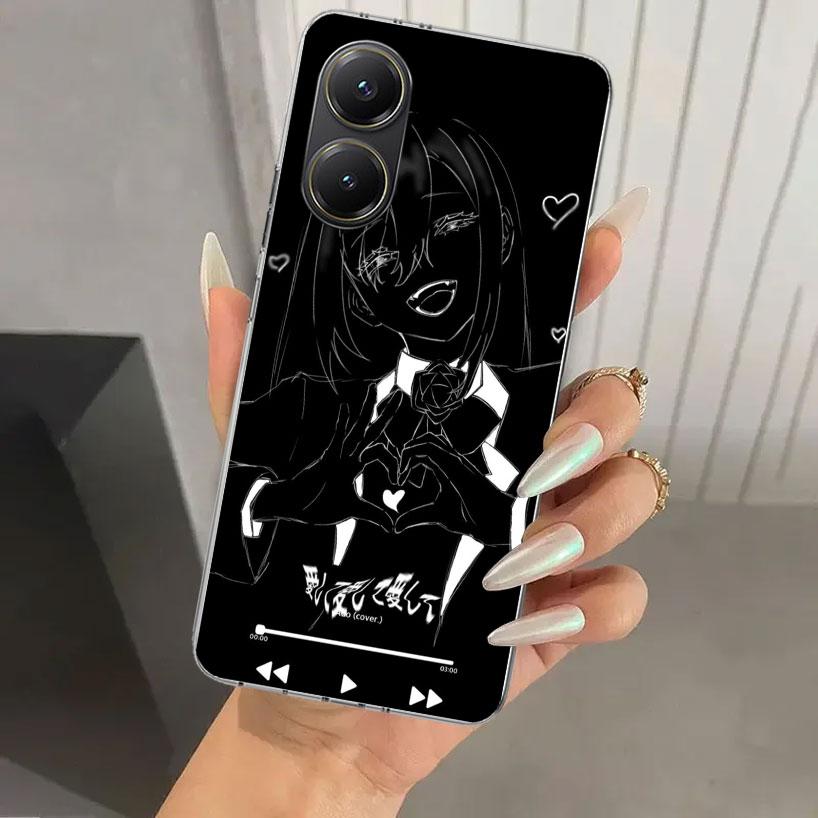 Ado Kyogen X Uta Handyhülle für Xiaomi Poco X5 X6 X7 Pro F7 Ultra M7 Redmi 15 15C 13 13C 12 12C 10 10A 10C 9 9A 9C 9T Hülle Poco
