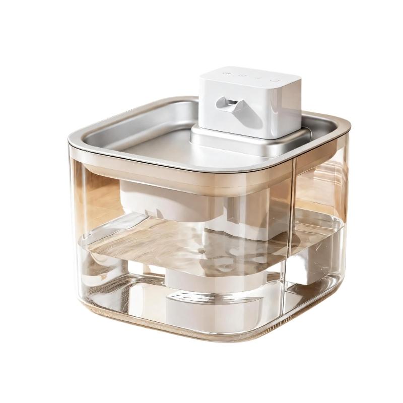 Pet Water Dispenser for Felines and Small to Medium Dogs, Approach-Activated Cycle with 3.1 L Capacity and 6 Filters