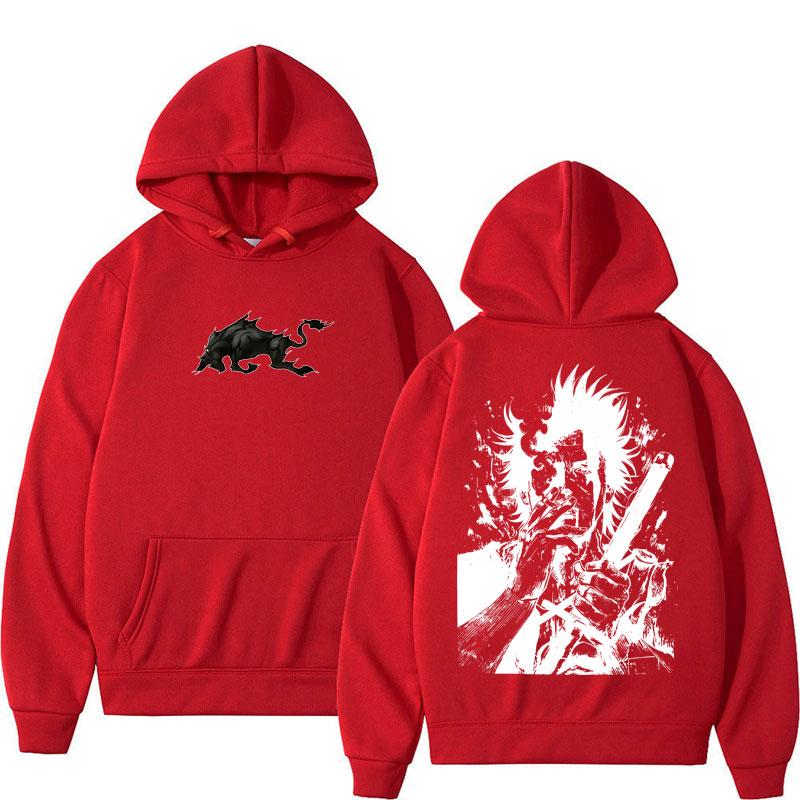 Japon Anime Black Clover Yami Sukehiro Sweats à capuche Harajuku Vintage Manga Sweatshirt Homme Polaire Lâche Décontracté Survêtement Streetwear