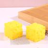 Square Butter Cheese Squishy Squeeze Toy Slow Rebound Soft Sensory Fidget Stress Relief Christmas Holiday Gift For Kids Adults