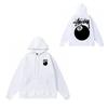 Mens Oversized Hooded Sweatshirt Winter Thick Cotton Streetwear Letter Print Unisex Couple Hoodie