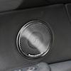 Auto Stereo Lautsprecher Tür Aufkleber Abdeckung Für BMW X6 E71 E72 5 Serie GT F07 Edelstahl Trim Auto Styling auto