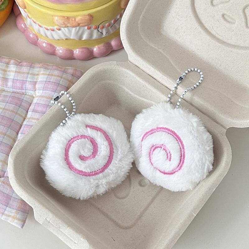 Creative Fish Board Pendant Keychain Cute Cartoon Plush Toy Charm For Women Girls Backpack Decoration Accessories Gifts