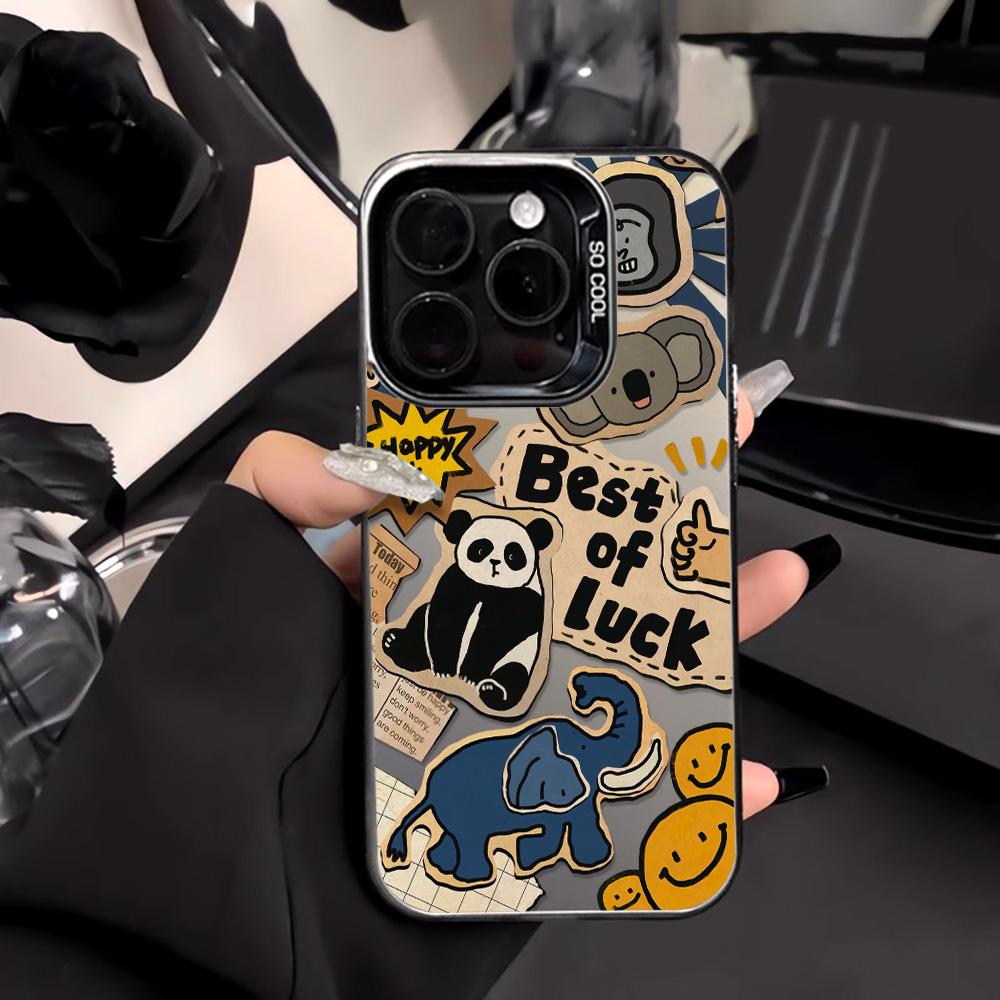 Painted Phone Case for iPhone 11 14 15 16 iPhone 17 11 12 13 for 17 14 15 16 Pro14 15 16 Pro Max for Samsung S25 Ultra S24 S25 A36 A56 A16 Hard Cover