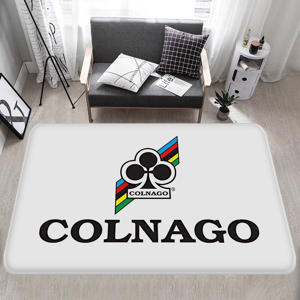 Fashion Cyclings C-Colnagos Door Mat Nordic Style Bedroom Living Room Doormat Home Balcony Anti-Slip Alfombra