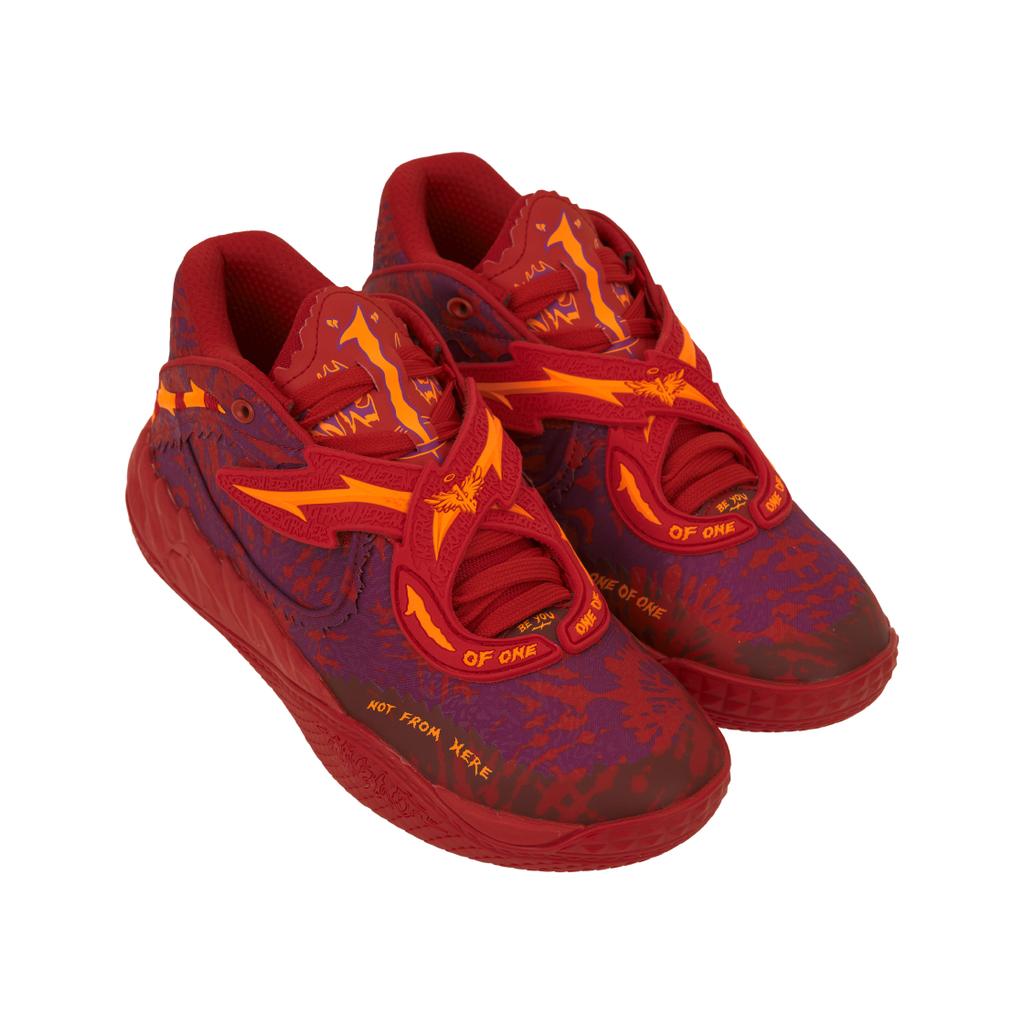Puma MB.05 Crowd Surf Unisex Sneakers Red Magenta-Gleam Fluro-Orange-Pes 312132-01