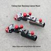 Fishing Chair with Wanshang Aluminum Rod Holder Bracket