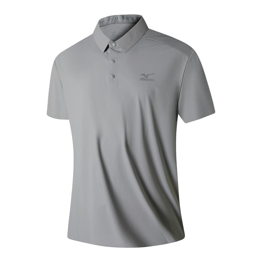 Mizuno Polo Shirts Unisex Lapel Moderate Straight Fit A2CA3143
