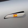 3pcs Spanish Flag Car Stickers Auto Motorcycle Decoration PVC Sticker Waterproof Styling Decals Car Exterior Accessories