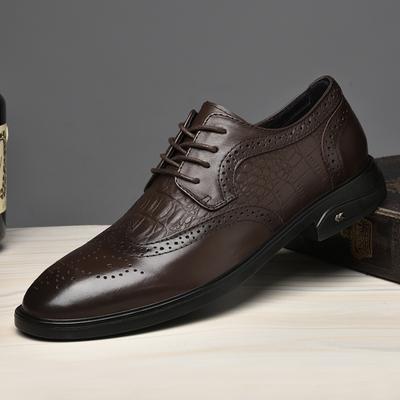 Fashion 2024 Shoes Man All-match Classic Men Shoes for Wedding Men Genuine Leather Fashion Shoes High Quality Men Oxfords Casual Shoes