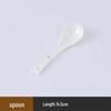 ZISIZ Chinese Style Bone China Soup Spoon