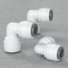 Fit 1/4" 3/8" OD Tube 90 Degree Elbow POM Quick Fitting Connector For Aquarium RO Water Filter Reverse Osmosis System