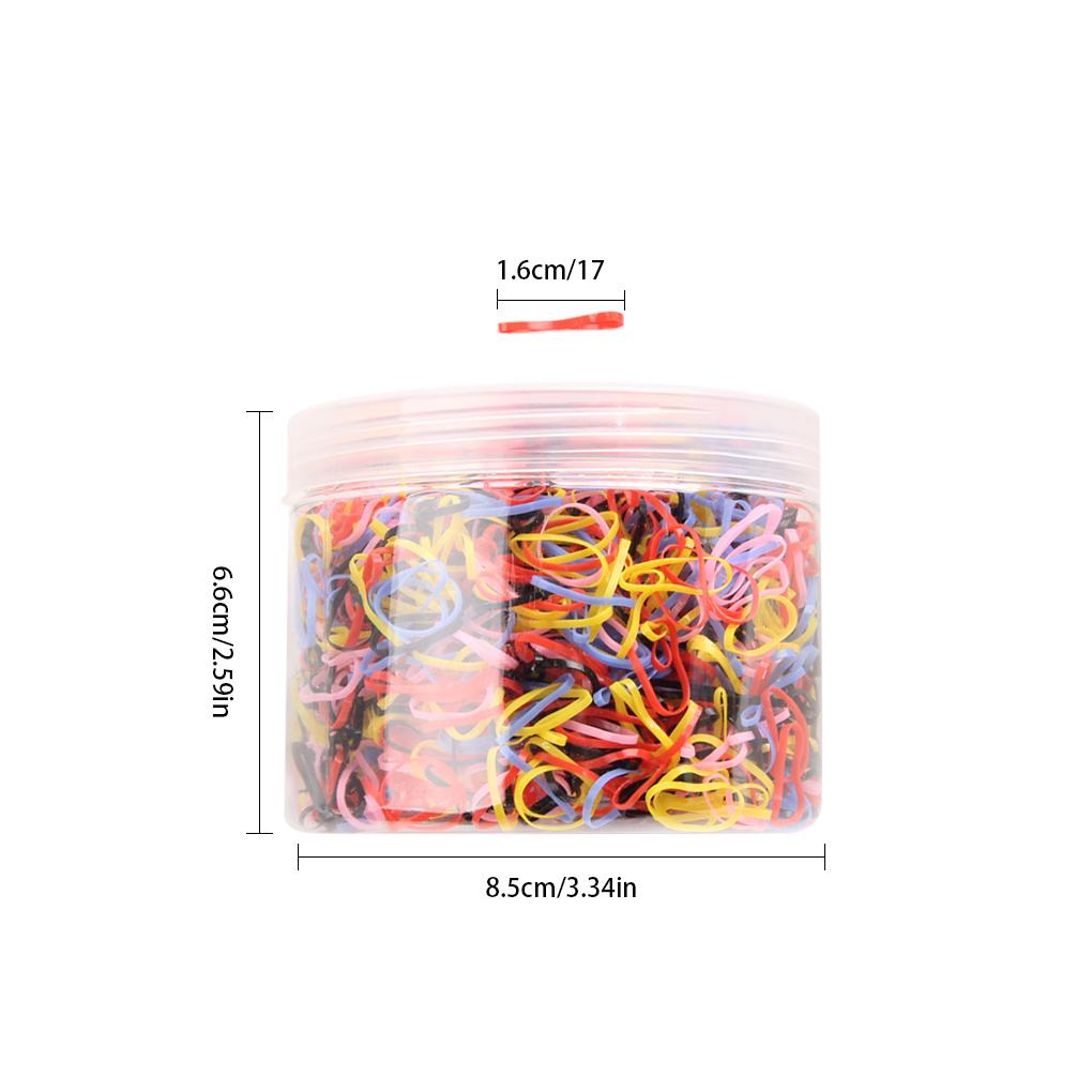 NEW Colorful Hair Band Kids Hair Tie Elastic Rubber Bands Party Wedding