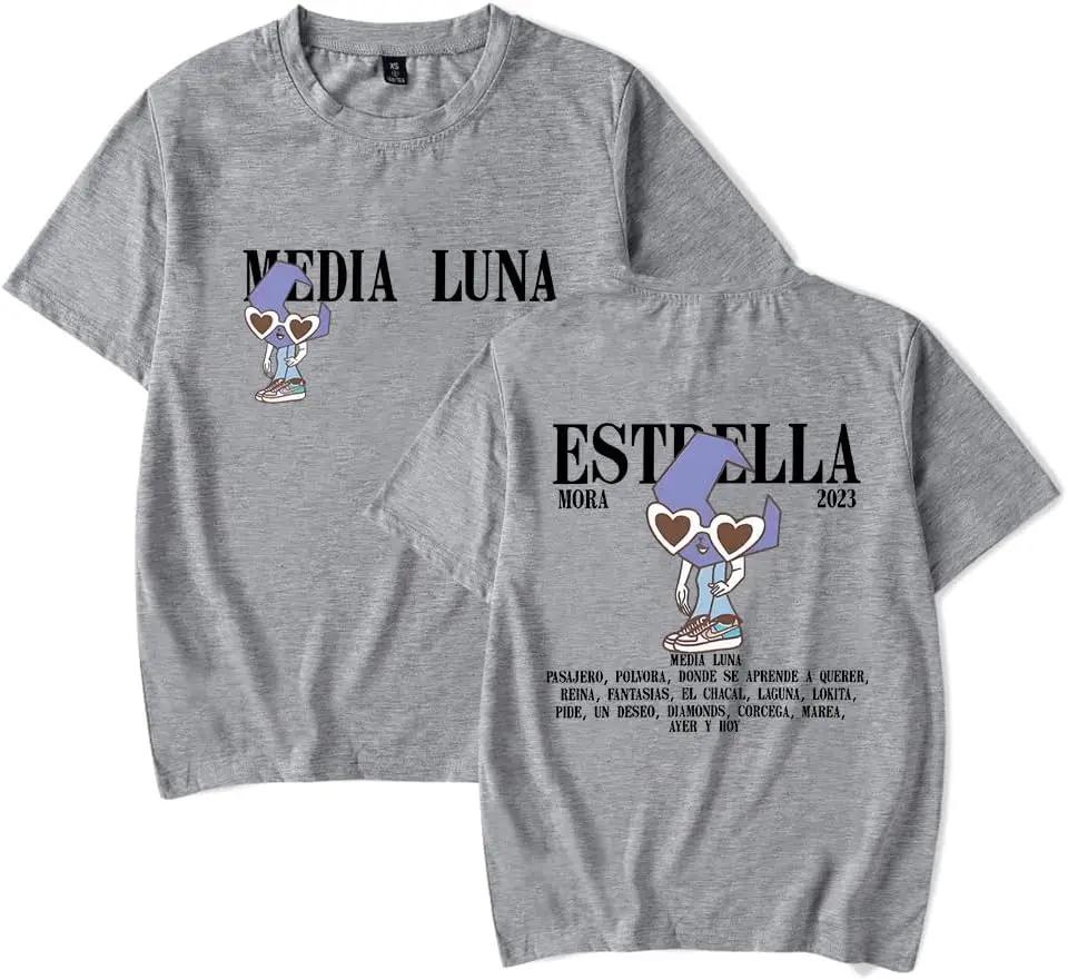 

Mora Merch TShirt Short Sleeve Summer Popular New Print Women Man Tee Top Unisex 2025 100 Cotton Gothic Tops Women Clothes 3XL