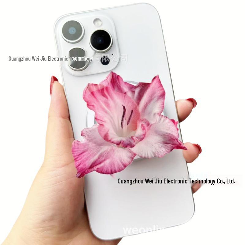 

Phalaenopsis Flower Magnetic Airbag Phone Stand for MagSafe Magnetic Stand