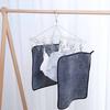 Clothes Hanger 20 Clips Stainless Steel Fasteners Clothes Drying Rack Hanger