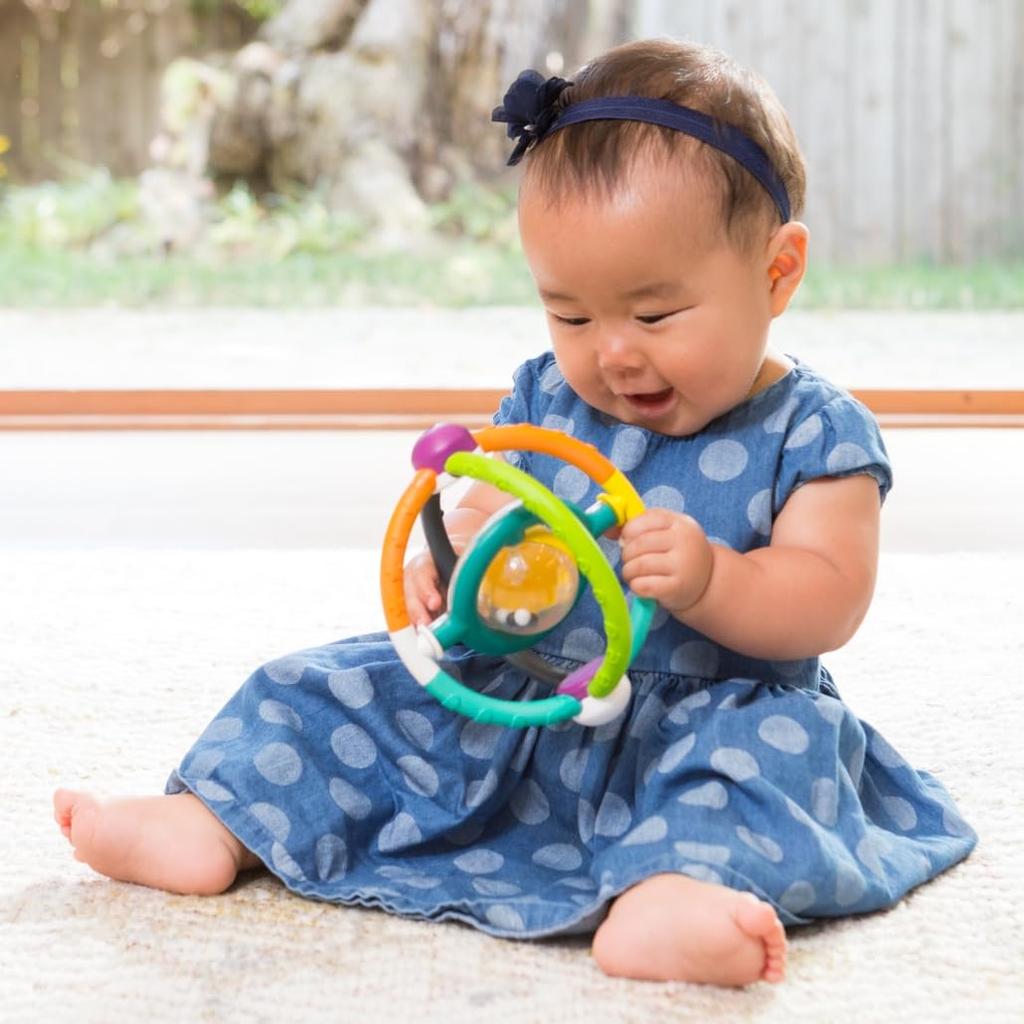 Infantino Japanese Celestial Ages 6 Months and Product Number Crafted from Baby Car High Chair Birthday Gift [Official Product] Rattle, Up, 216280,