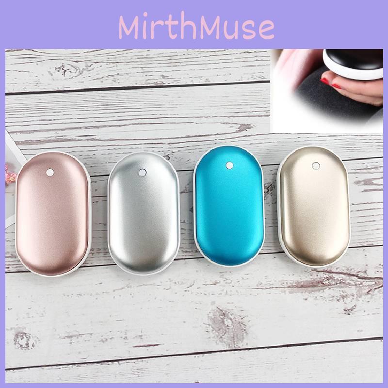 Premium USB Wiederaufladbarer Handwärmer mit doppelseitiger Heizfunktion und stilvollem Design