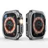 Cover for Apple Watch Case ultra 49mm 44mm 40mm 45mm 41mm accessories Screen protector TPU+PC Bumper iWatch series 9 8 7 SE 6 5