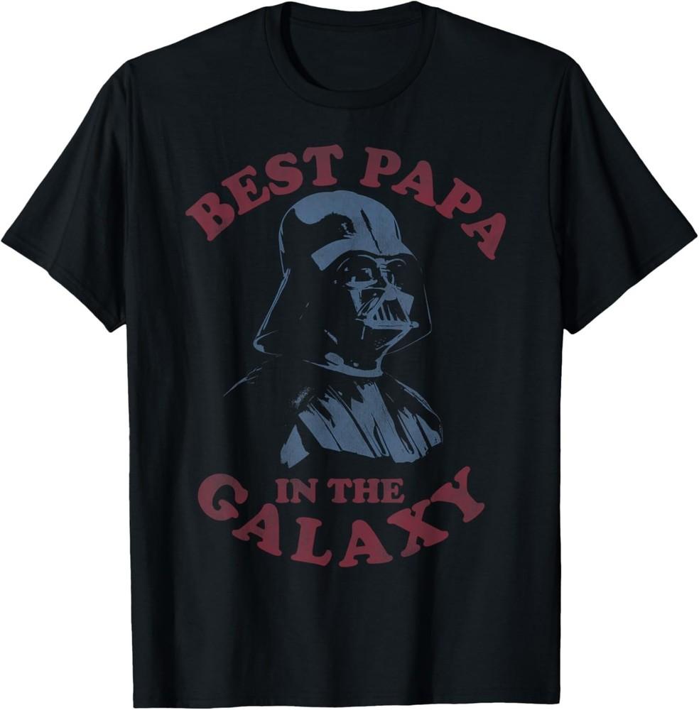 Star Wars Darth Vader Retro Best Papa Graphic TShirt TShirt Unisex T-Shirt M
