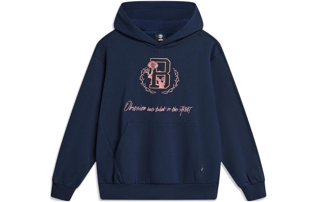 Li Ning Badfive Sweatshirt Unisex Dark Marine Blue AWDT469-7
